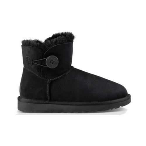 UGG Mini Bailey Button II Stövlar Black, Dam