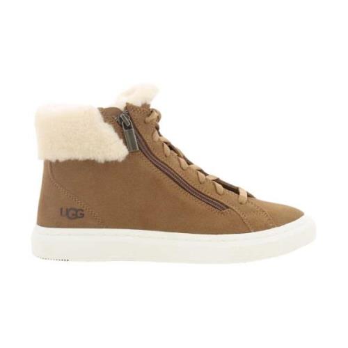 UGG Damskor Cognac Alameda MID ZIP Brown, Dam