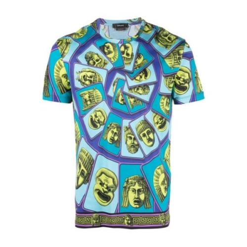 Versace T-shirts och Polos Blue, Herr