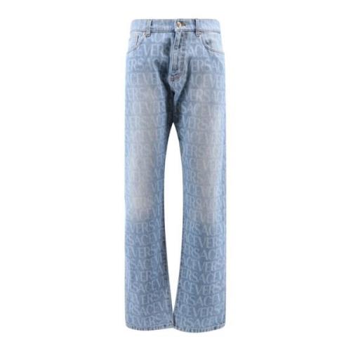 Versace Herrkläder Jeans Blå Aw23 Blue, Herr