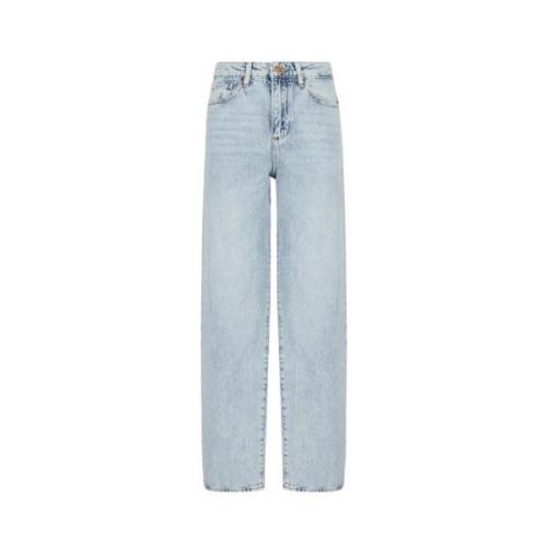 Armani Exchange Klassiska Denim Jeans Blue, Dam