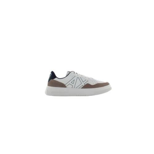 Armani Exchange Sportig Sneaker White, Herr