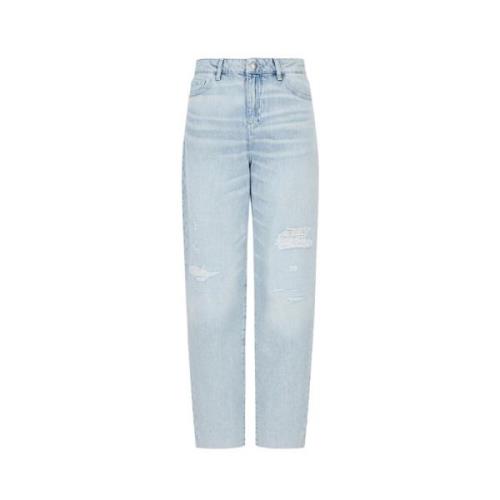 Armani Exchange Klassiska Denim Jeans Blue, Dam