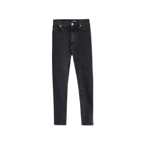 Balmain Skinny jeans Black, Dam