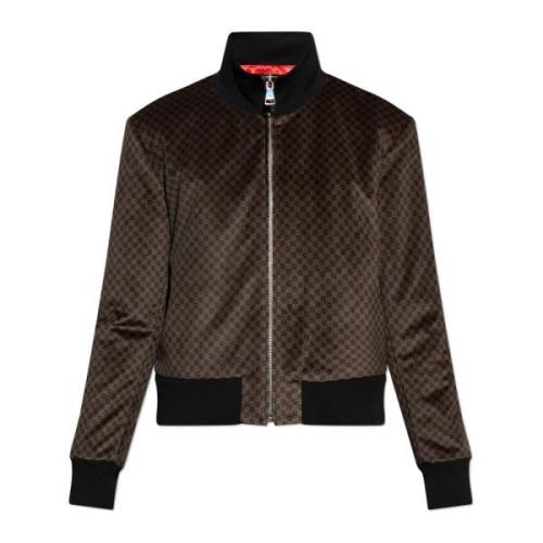 Balmain Jacka med monogram Brown, Herr