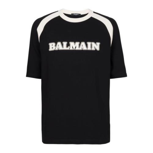 Balmain retro T-shirt Black, Unisex