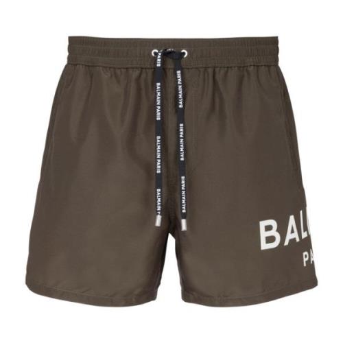 Balmain Paris badshorts Beige, Herr