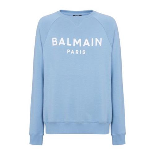 Balmain Paris sweatshirt Blue, Herr