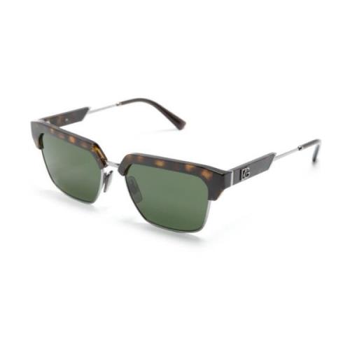 Dolce & Gabbana Brun/Havana Solglasögon med Tillbehör Multicolor, Herr