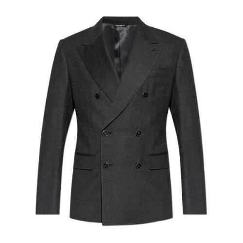 Dolce & Gabbana Ylleblazer Gray, Herr