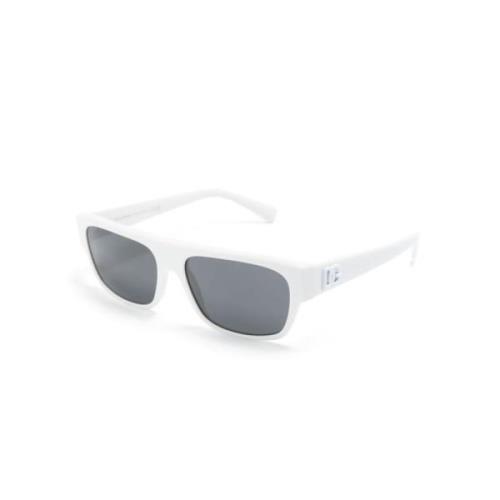 Dolce & Gabbana Vita Sungles 331287 White, Herr