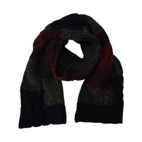 Dolce & Gabbana Ull Cashmere Halsduk Wrap - Helt Ny Black, Herr