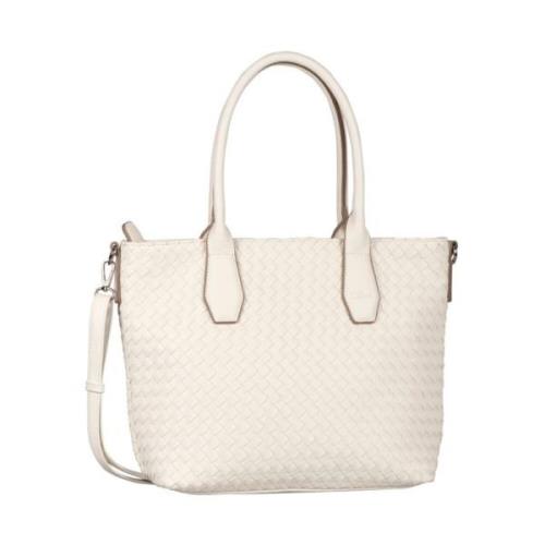 Gabor Emilia Tote Bag - Vit Läder/Polyuretan White, Dam