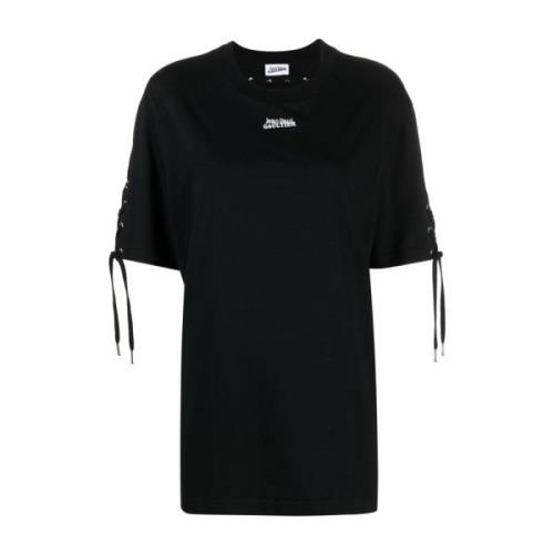 Jean Paul Gaultier T-Shirts Black, Dam