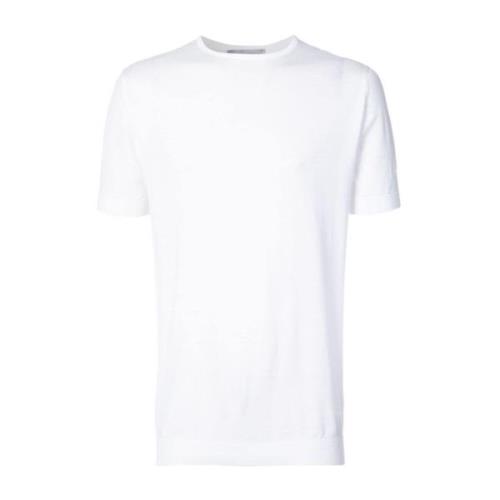 John Smedley T-Shirts White, Herr
