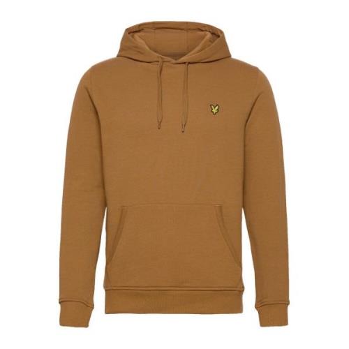 Lyle & Scott Pullover Huvtröja Brown, Herr