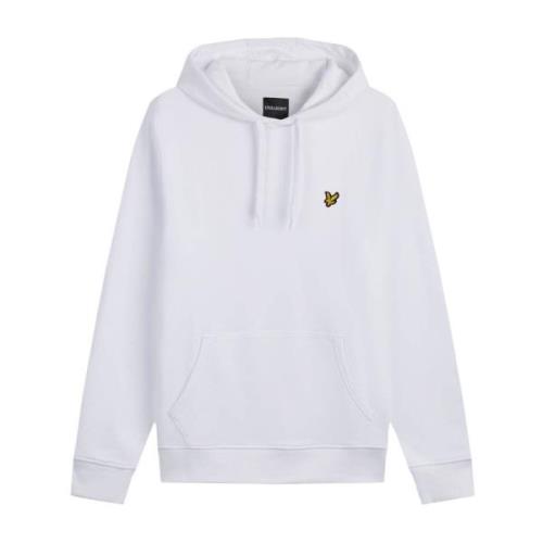 Lyle & Scott Lyle; Scott Tröja Huvtröja Vit White, Herr