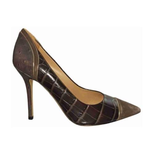 Salvatore Ferragamo Eleganta Decolleté Skor Black, Dam