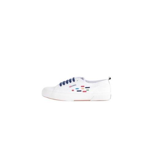 Superga Klassiska Canvas Sneakers White, Herr