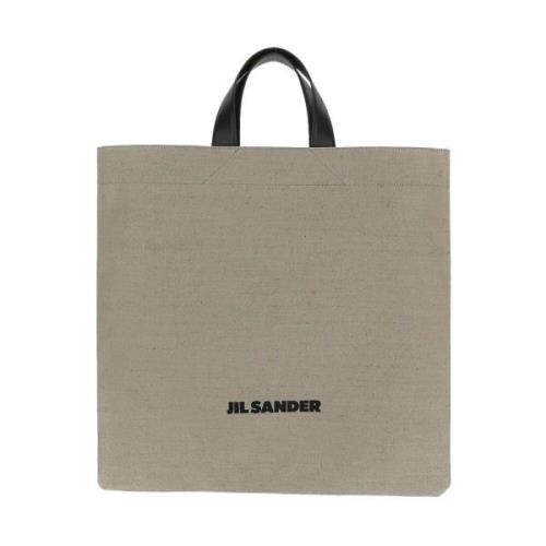 Jil Sander Klassisk Book Tote Beige, Herr