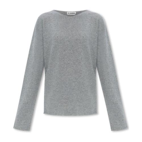 Jil Sander Kashmirtröja Gray, Dam