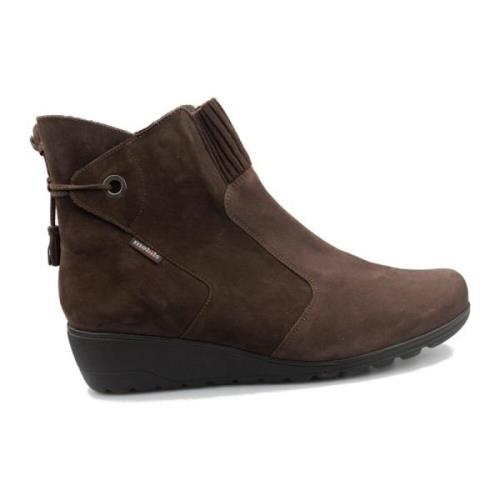 Mephisto Giada Dam Ankelboot - Mörkbrun Nubuck Brown, Dam