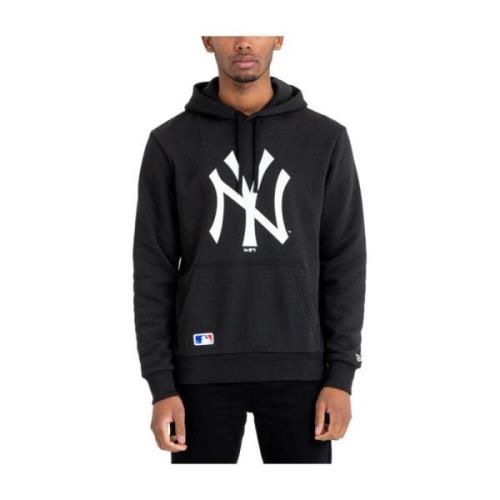 New Era Hoodies Black, Herr