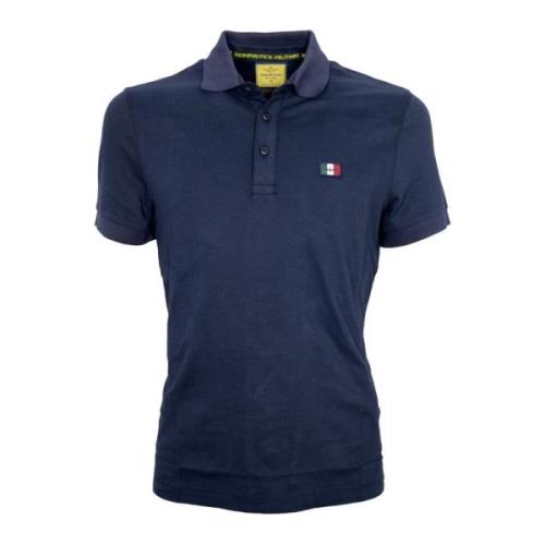 Aeronautica Militare Polotröja Blue, Herr