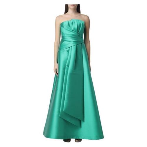 Alberta Ferretti Maxi Klänning Blue, Dam