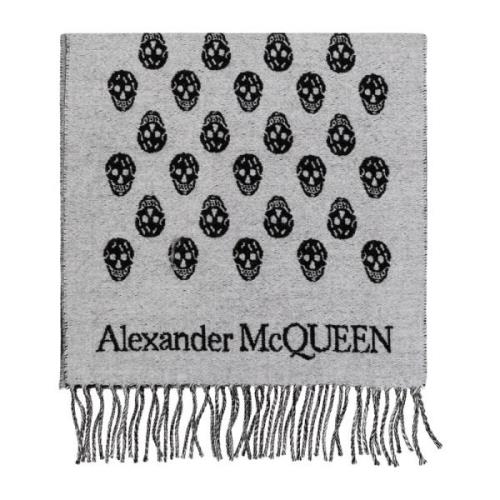 Alexander McQueen Ullhalsduk Gray, Dam