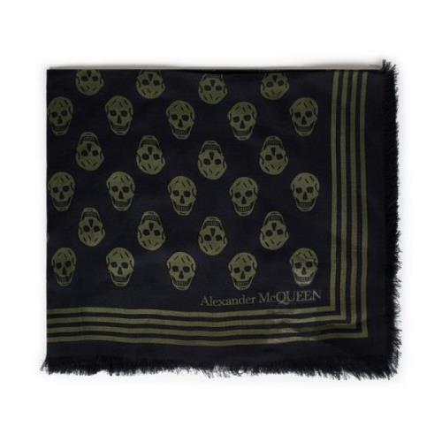 Alexander McQueen Svarta Scarfs från Alexander McQueen Black, Herr