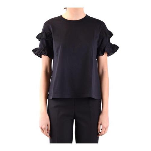 Alexander McQueen Kortärmad T-shirt Black, Dam