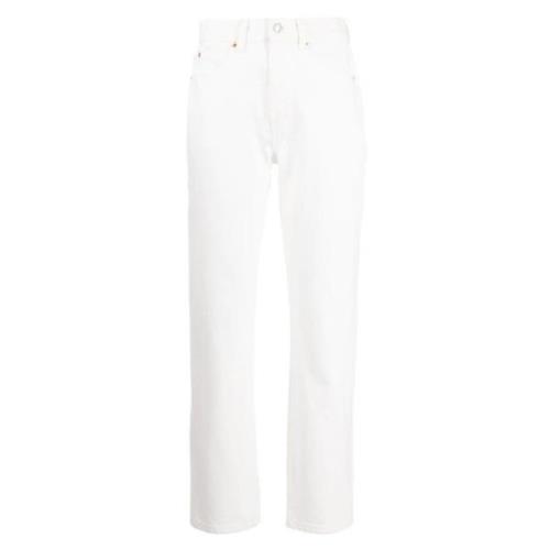 Alexander Wang Straight Jeans - Byxor White, Dam