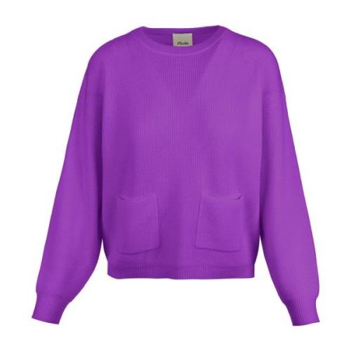 Allude Stickkläder Purple, Dam