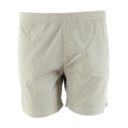 C.p. Company Grå Nylon Badshorts Storlek 46 Gray, Herr