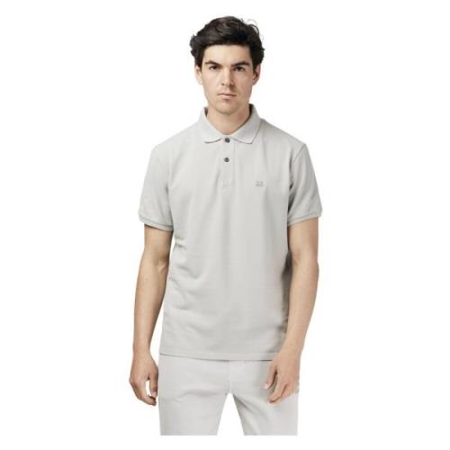 C.p. Company Klassisk Polo T-shirt för Män Gray, Herr