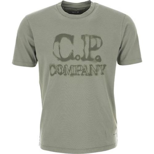 C.p. Company T-Shirts Green, Herr