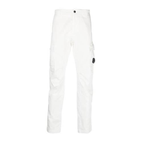 C.p. Company Slim-Fit Cargo Byxor White, Herr