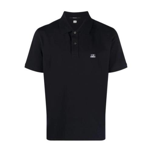 C.p. Company Modern Herr Polo Skjorta Blue, Herr