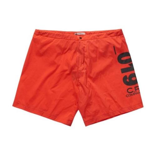 C.p. Company Stiliga Boxershorts Orange, Herr