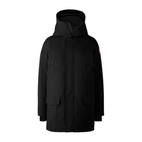 Canada Goose Svart Langford Parka med Förbättrade Funktioner Black, He...