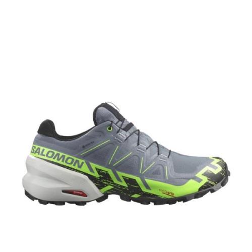 Salomon Flint/Grgeck/Black Speedcross 6 GTX Terränglöparskor Gray, Her...