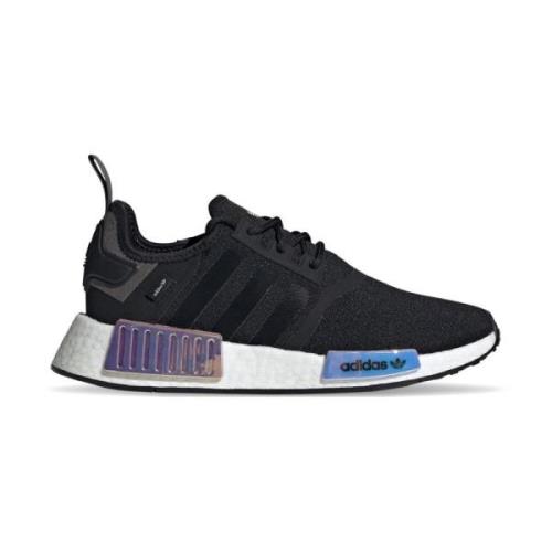 Adidas Originals Nmd_R1 W Tyg Sneakers med Logotyp Black, Dam