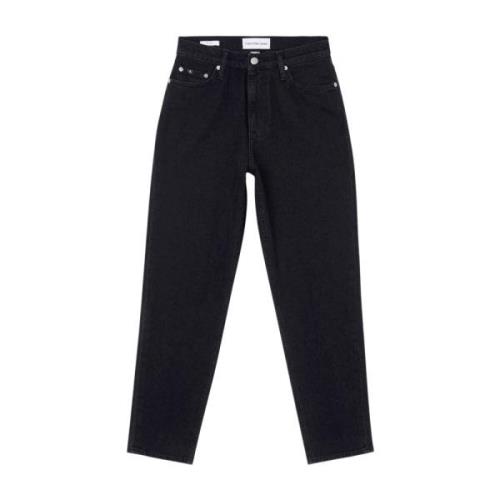 Calvin Klein Jeans Straight Jeans Black, Dam