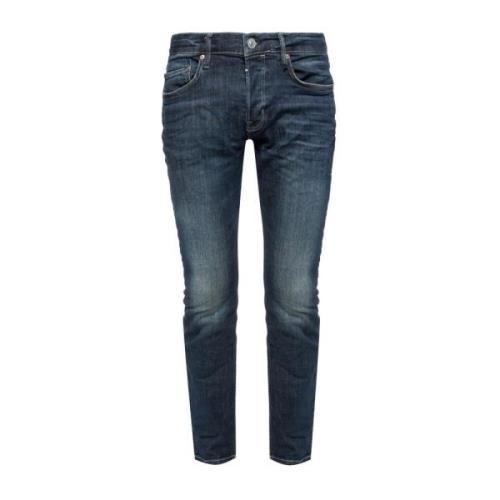 AllSaints Cigarett rå kant jeans Blue, Herr