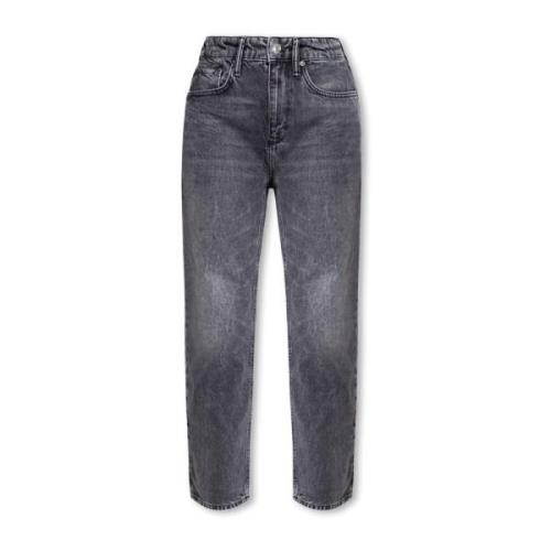 AllSaints Zoey raka jeans Gray, Dam