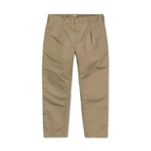 Carhartt Wip Abbott Pant Denison Beige, Herr