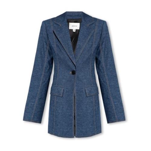 Gestuz ‘Volragz’ denim blazer Blue, Dam