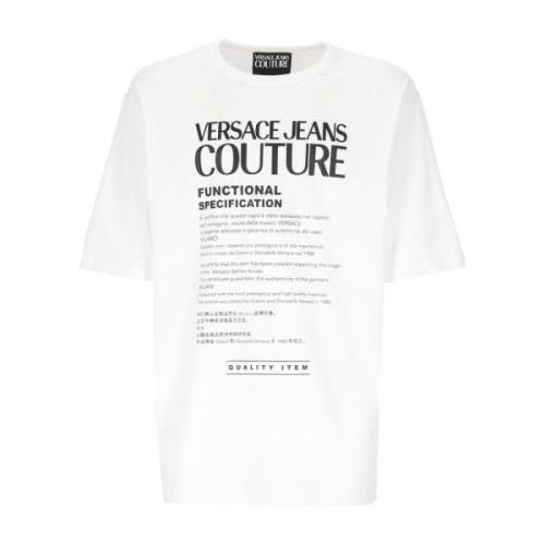 Versace Jeans Couture Kortärmad T-shirt White, Herr