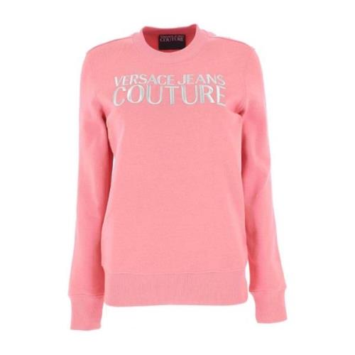 Versace Jeans Couture Couture Hoodie Pink, Dam